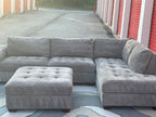 Thomasville (Miles) 2 Piece Sectional with Ottoman Set