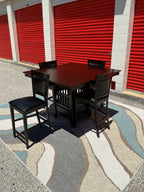 Jaden 5-Piece Square Counter Height Dinning Set