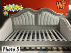 Evangeline Twin Daybed in Silver Oak