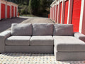 Value City 2 Piece (Chenille) Sectional Set