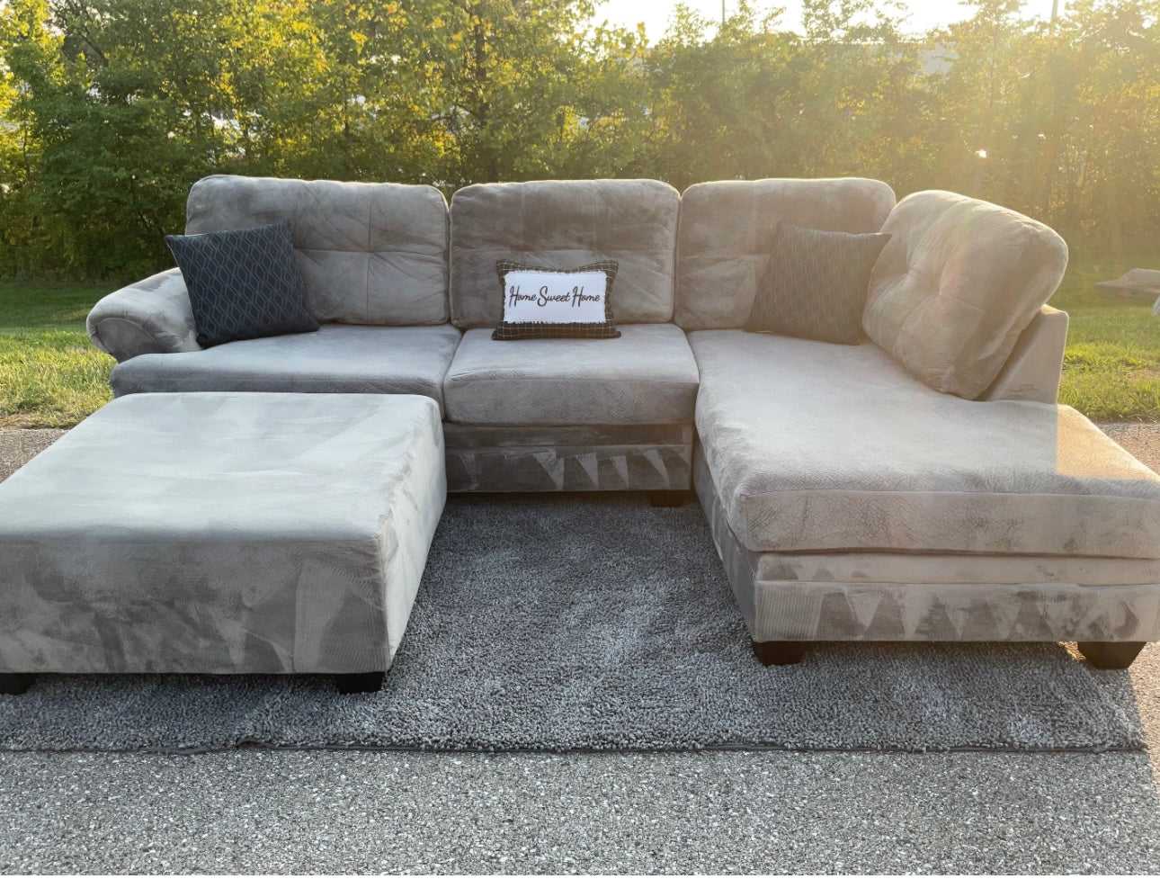 Cordell Collection 2 Piece Sectional Set
