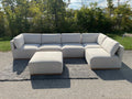 Thomasville (Henredon) 6 Piece Sectional with Ottoman Set