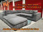 Thomasville 6 Piece Modular Sectional with Ottoman Included