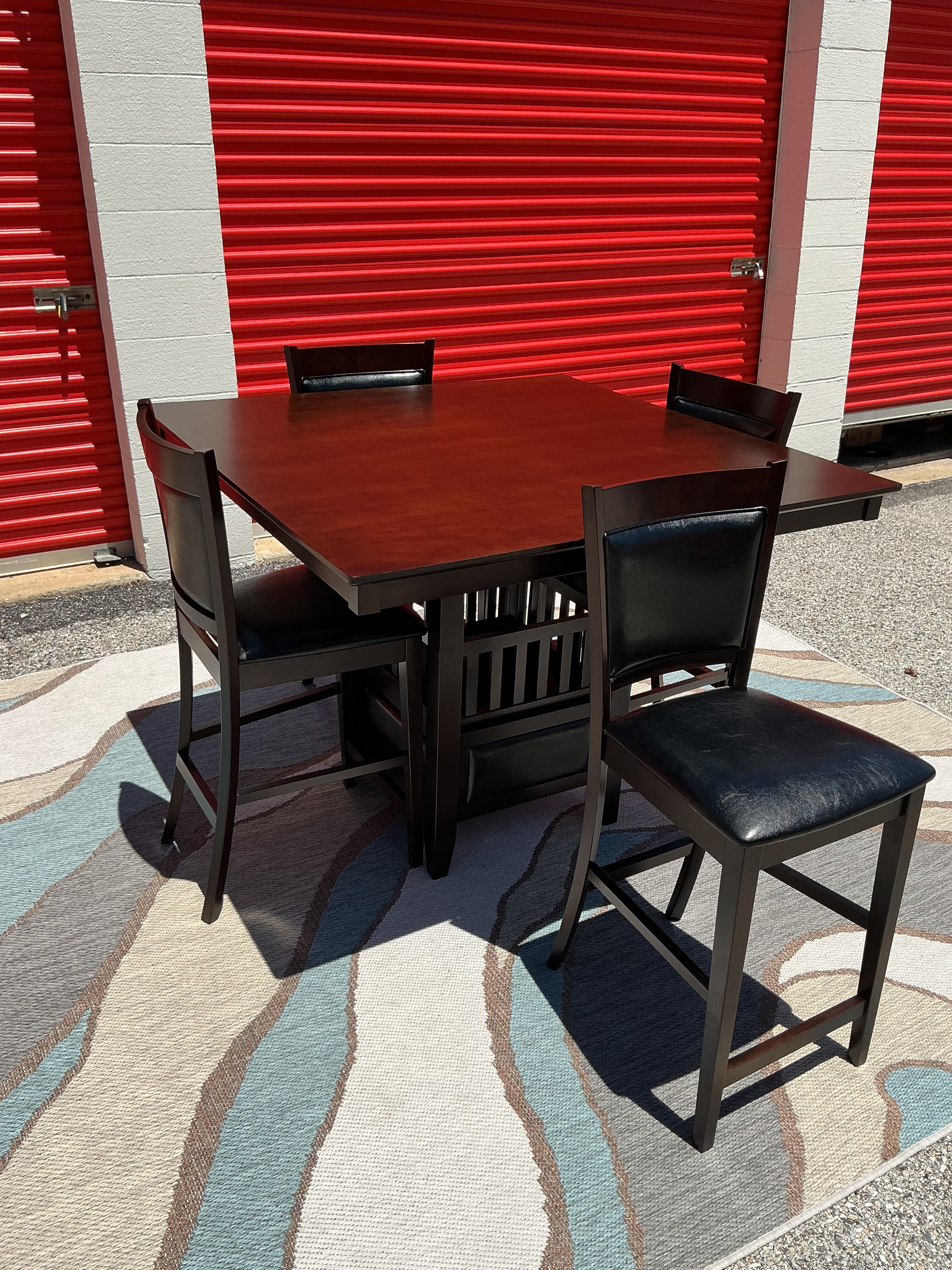 Jaden 5-Piece Square Counter Height Dinning Set