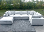 Thomasville (Lowell) 6 Piece Modular Sectional with Ottoman Set