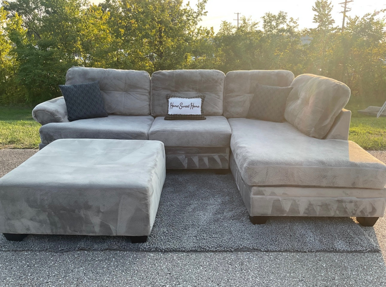 Cordell Collection 2 Piece Sectional Set