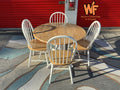 Allison 5-Piece Round Leaf Dinning Set