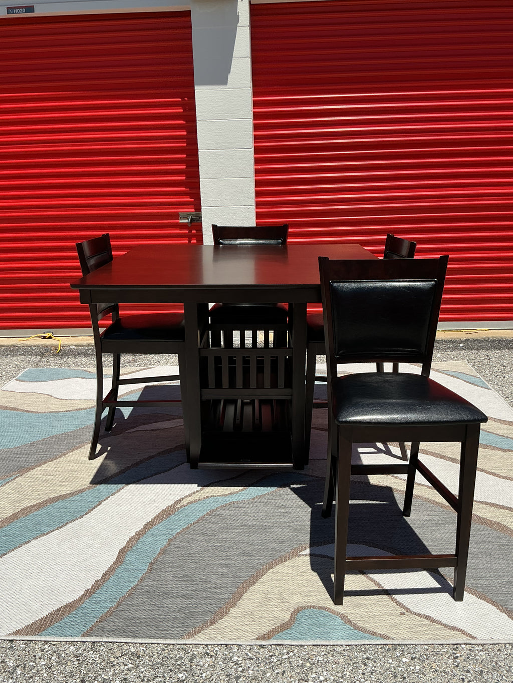 Jaden 5-Piece Square Counter Height Dinning Set