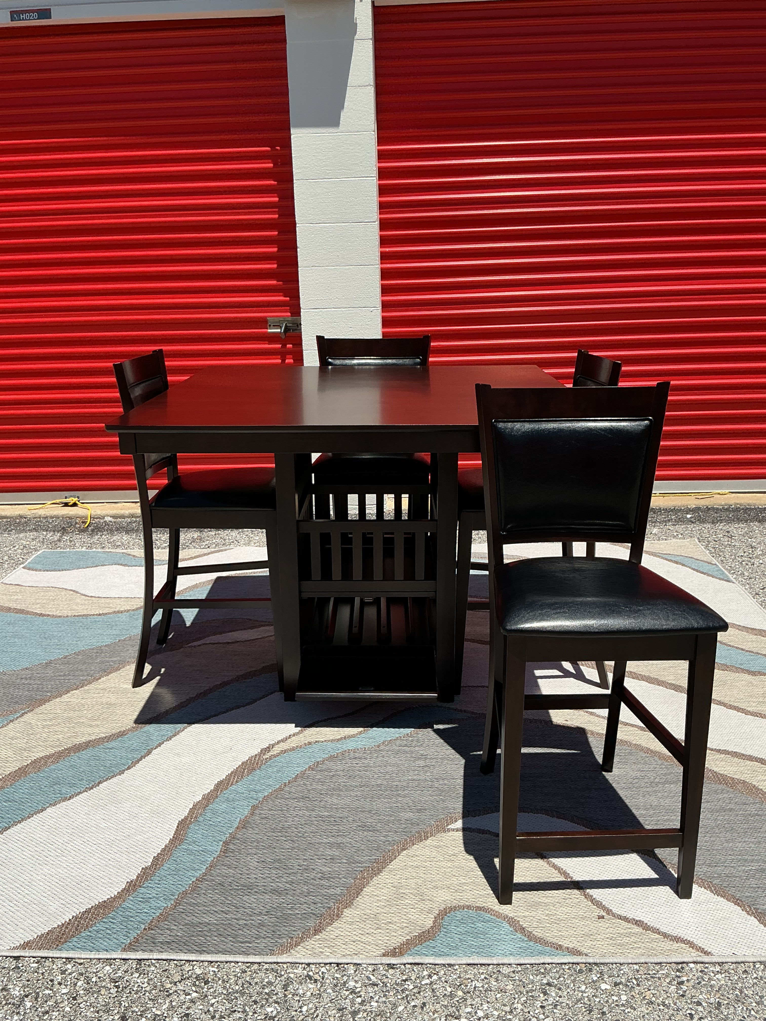 Jaden 5-Piece Square Counter Height Dinning Set