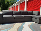 5 Piece (Low Profile) Sofa Set with Ottoman