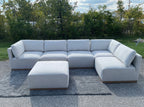 Thomasville (Henredon) 6 Piece Sectional with Ottoman Set