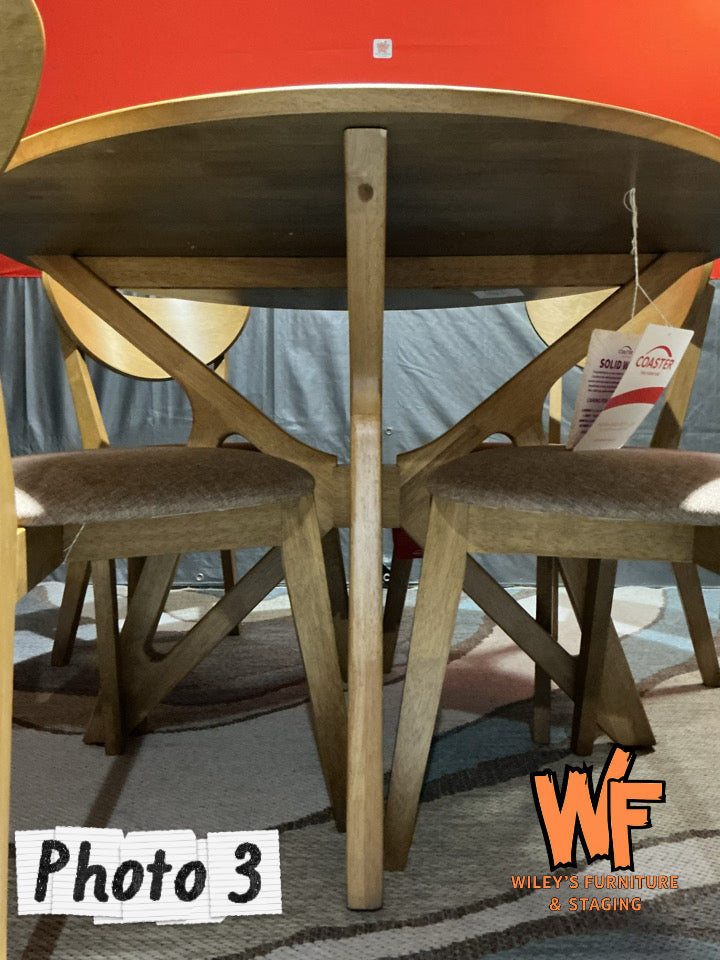 Elowen 5-Piece Round Dinning Set