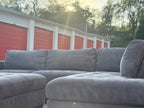 Thomasville (Miles) 2 Piece Sectional with Ottoman Set