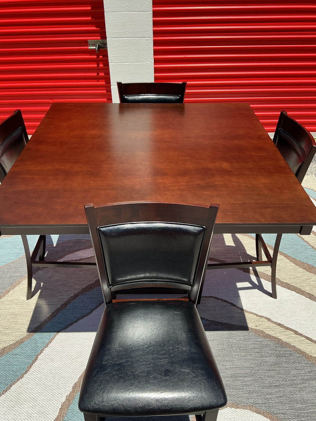 Jaden 5-Piece Square Counter Height Dinning Set