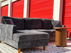 Grey 2 Piece Sectional with Pike and Main Coffee Table Set