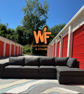 5 Piece (Low Profile) Sofa Set with Ottoman