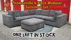 Thomasville 6 Piece Modular Sectional with Ottoman Included