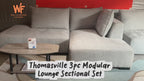 Thomasville 3 Piece Lounge Sectional Set